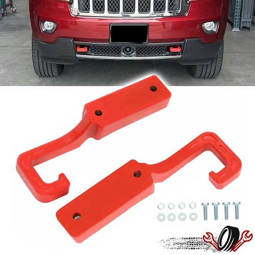 Для 2015-2023 годов выпуска Буксирные крюки Jeep Grand Cherokee из красной кованой стали с винтами