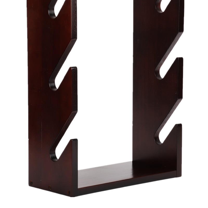 6 Layer Skateboard Deck Wall Mount Display Rack Longboard Holder Shop Organizer