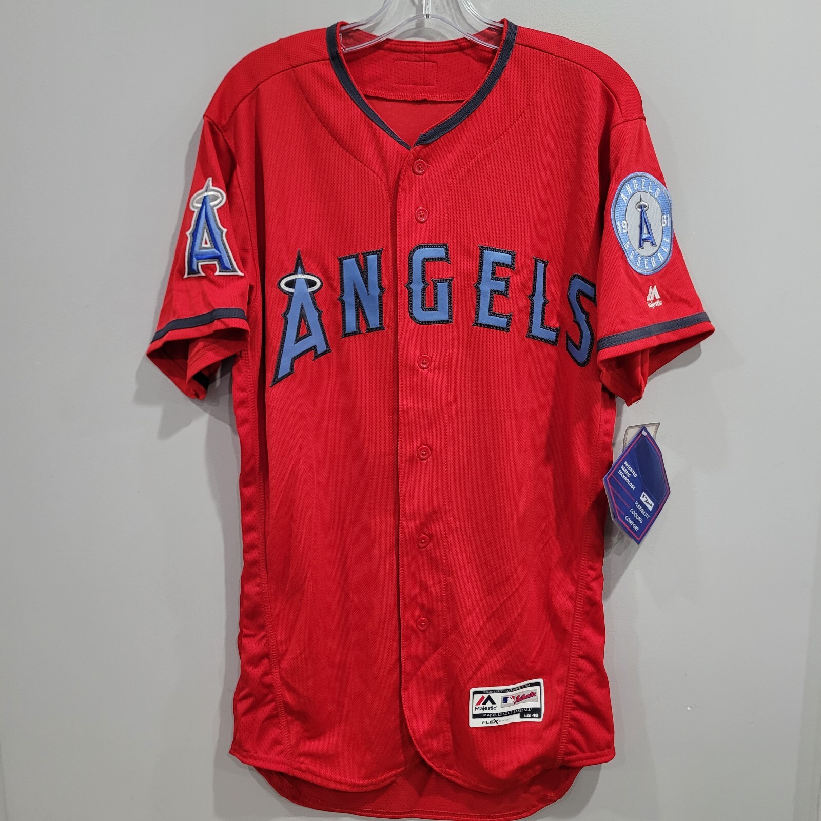 MLB エンジェルス　ジャージ　L MLB エンジェルス ジャージ L LOS ANGELES ANGELS ロサンゼルス