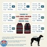 ROZKITCH Dog Sweaters for Small Medium Dogs Boy Girl, Christmas Sweater Holiday Outfit, Classic Fair Isle Pattern Knit Pullover, Warm Winter Clothes for Cats Small Dogs DarkRed M