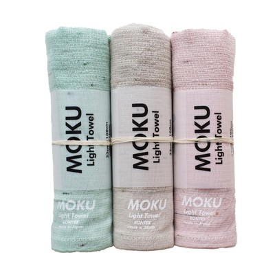 Contex MOKU 59444-90 Face towel MSize3 Pieces set (mint almond baby p...