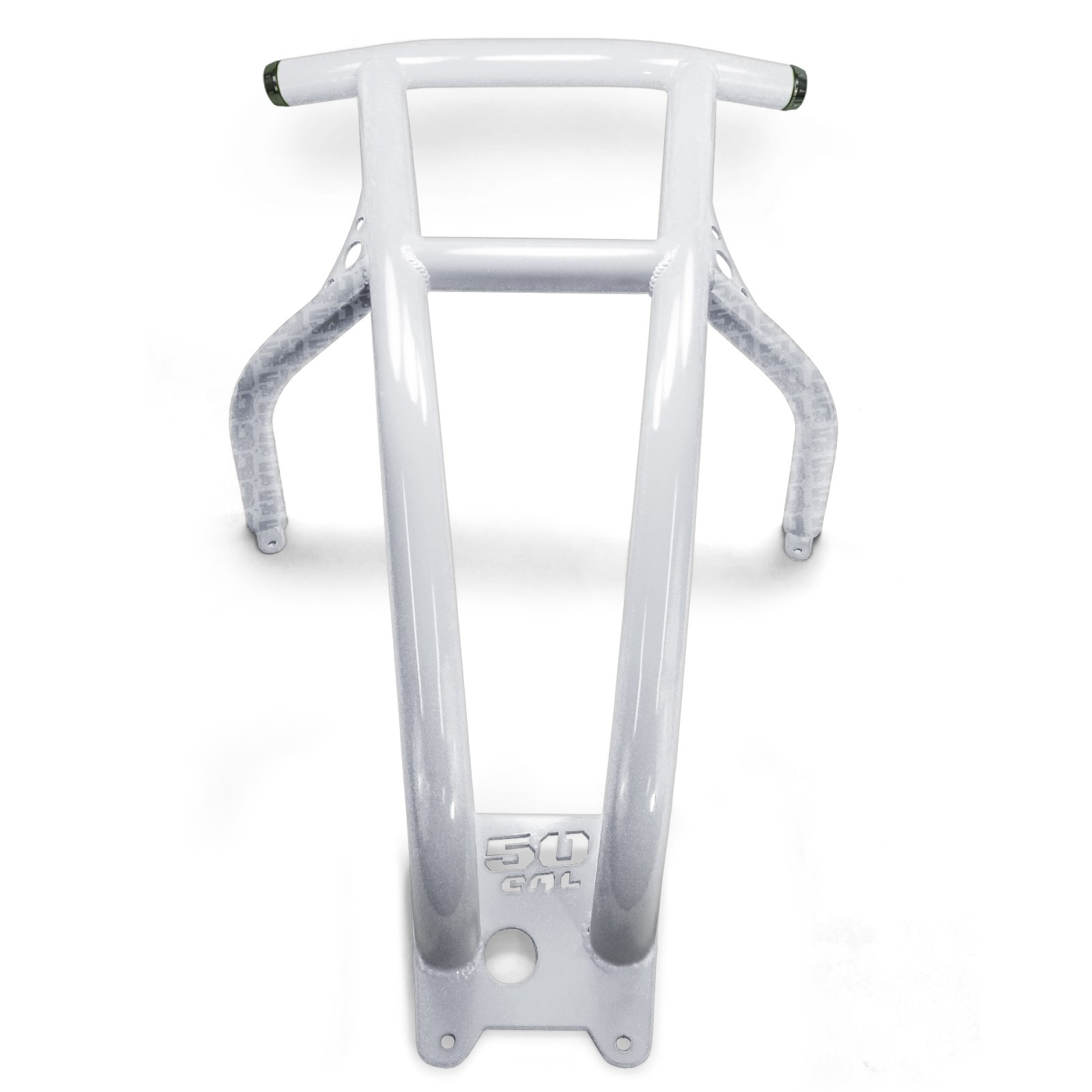 RZR XP1000 Rear Bumper Polaris 2011 2018 Caps 50 Caliber Racing White Off Road