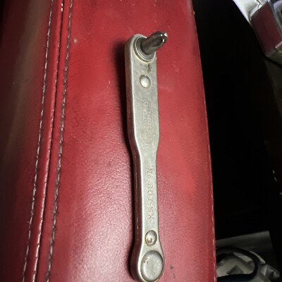 Vtg General Hardware No 807-SX Ratcheting Flat & Phillips Screwdriver Works 4 