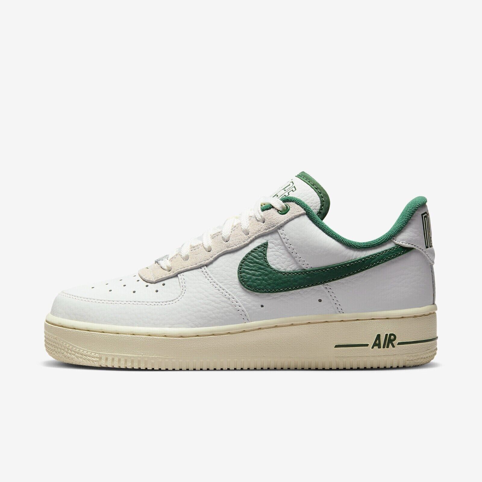 NIKE AIR FORCE 1 '07 LX - WHITE / GORGE GREEN DR0148 102 NIKE AIR FORCE 1 '07 LX - WHITE / GORGE GREEN DR0148 102