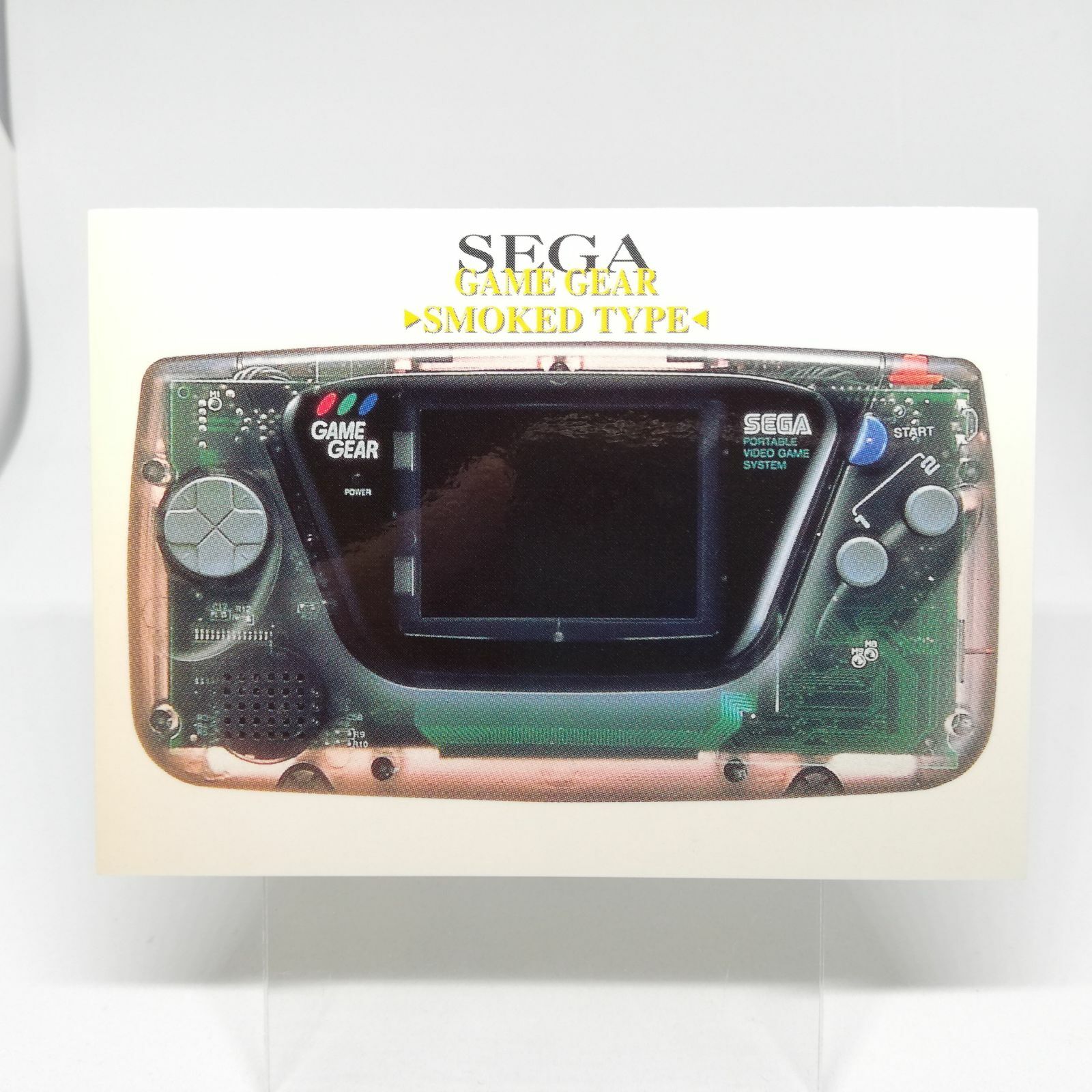 100 Game Gear SMOKED TYPE Game Card SEGA FREAKS trading