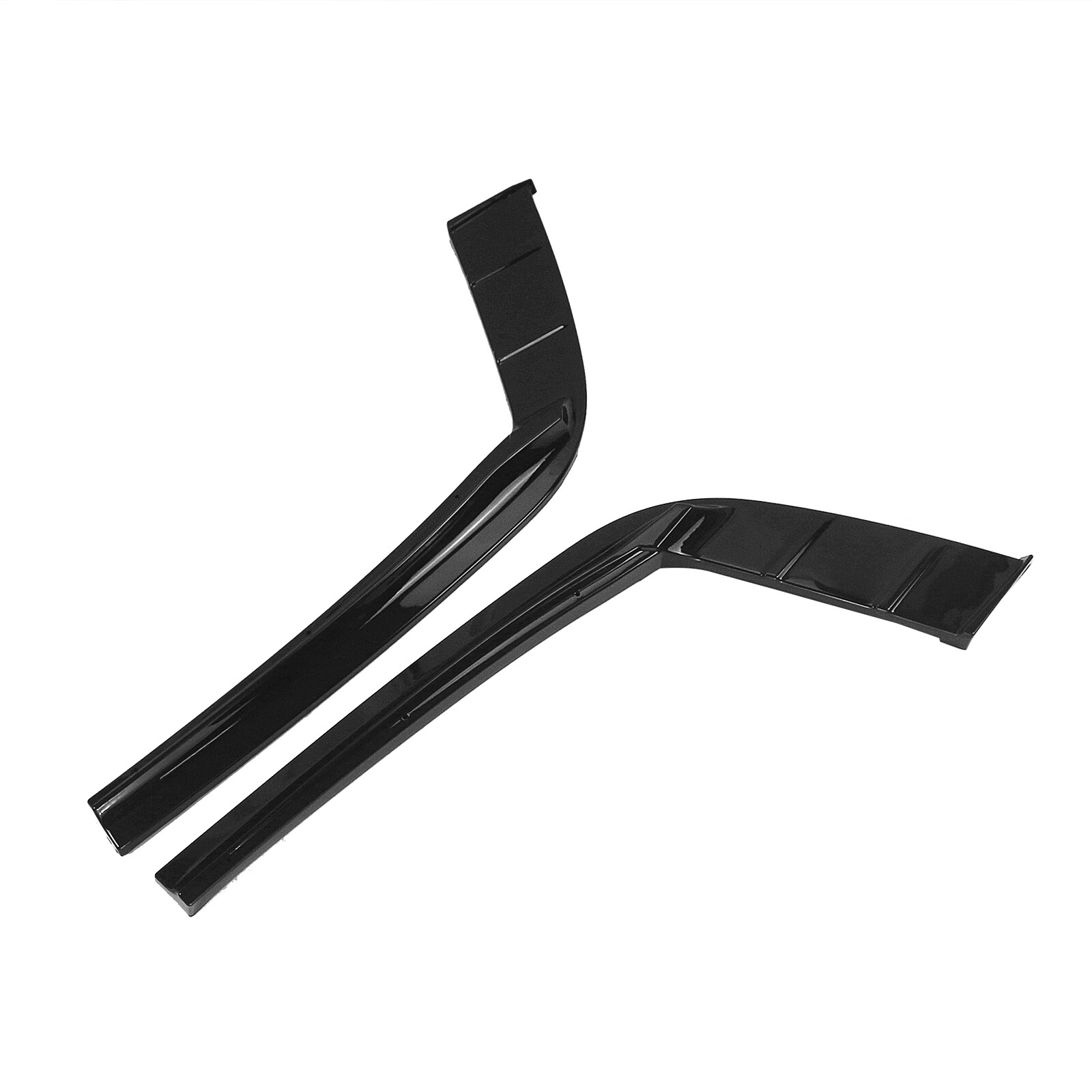 Rear Bumper Diffuser & Light Glossy Black Trim For 2018-2022 Honda Accord Yofer