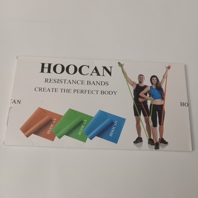 Hoocan Resistance Bands Elastic Exercise Bands Set Of 3 For Recovery