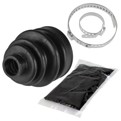 Front Axle Outer CV Boot Kit for Yamaha Kodiak 400 YFM400FW 4X4 1993-1999 2001