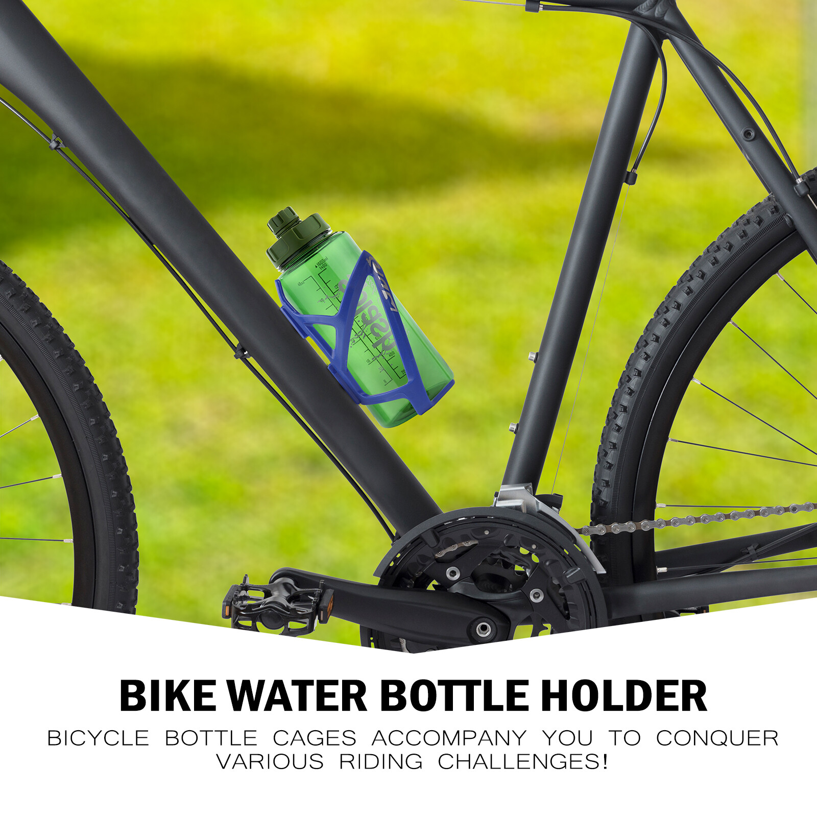Bicycle Water Bottle Cage Lightweight Bike Water Bottle Holder Rack Universal