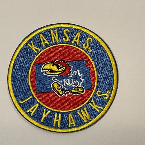 KU KANSAS JAYHAWKS VINTAGE IRON ON PATCH 3” X 3” | eBay