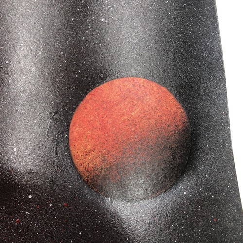 (Brand-New) Space Spray Paint Art Original Signed Poster-board