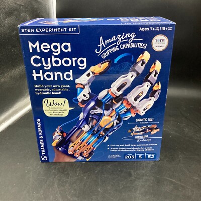 Thames & Kosmos 620501 Mega Cyborg Hand Kit - Multicolor NEW SEALED