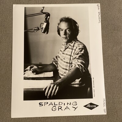 Spalding Gray Press Photo 8x10 . See Info.