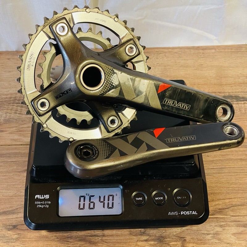 Truvativ XX Carbon 2x10 MTB Crankset 39 26 X-Glide 175