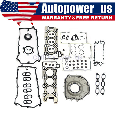 For Jaguar XE XJ F-Type Land Rover AJ126 3.0L V6 Supercharged Engine Gasket set