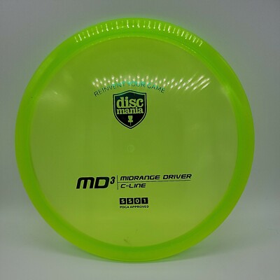 Discmania C-Line MD3 Green/Green Stamp 176g