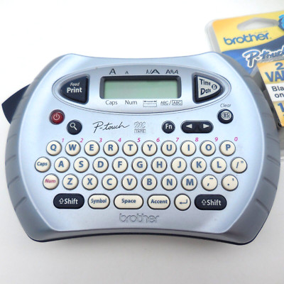 Brother P-Touch Label Printer PT-70 w/ New 2 Tape Value Pack - Tested & WORKS!