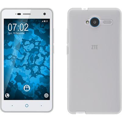 Silikon Hülle für ZTE Blade L3  transparent + 2 Schutzfolien