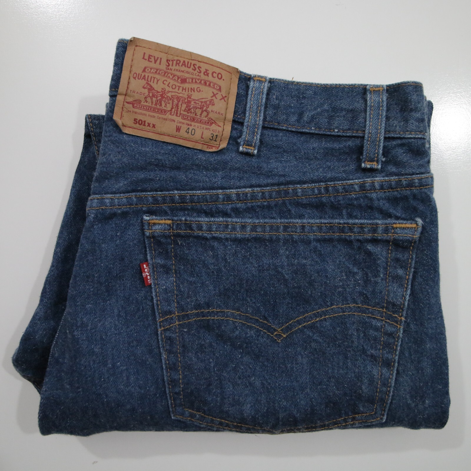 Vintage Levi's 501 Jeans 501xx 40 X 34 (37 X 29) Made In USA