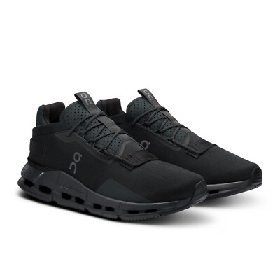 ON Cloudnova 2 All Black 3WE30220485 Speedboard Women's Lifestyle Shoes