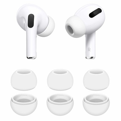 3 Pairs Compatible with AirPods Pro 1st 2nd Ear Tips Buds, Extra Small Size R...