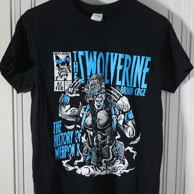 Brian Cage The Wolverine Machine Shirt Size: Small - AEW ROH FTW Wrestler