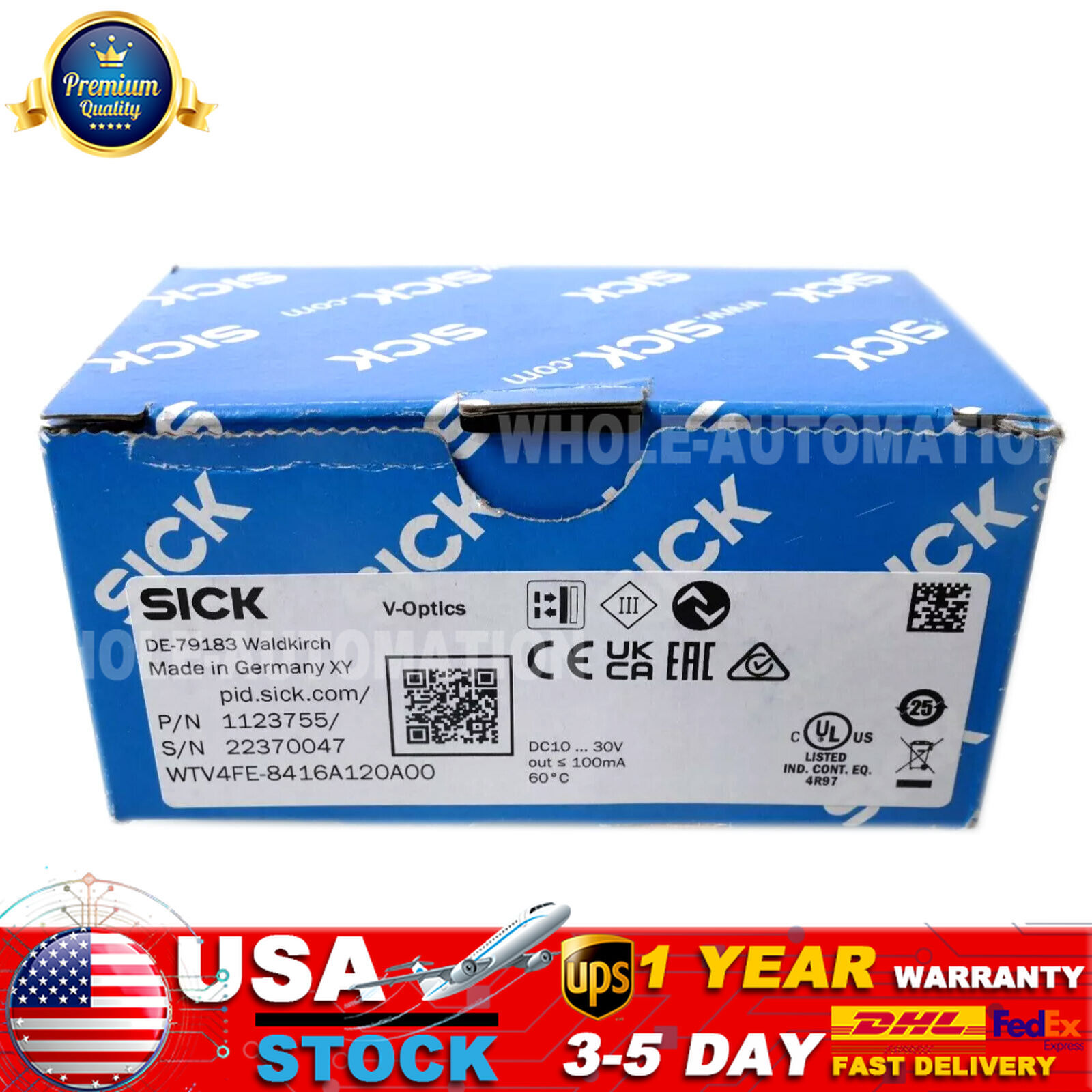One New SICK WTV4FE-8416A120A00 1123755 sensor | eBay