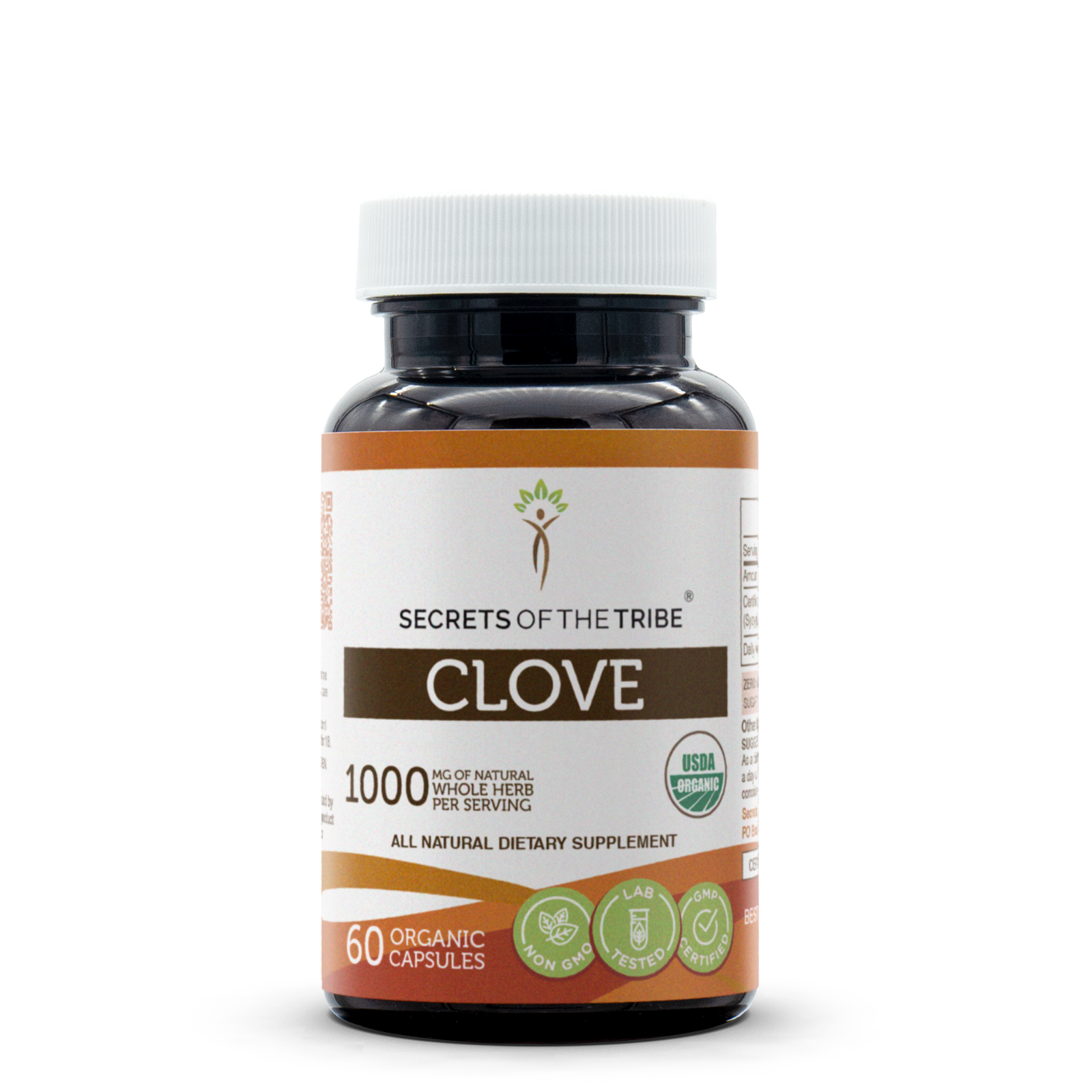 Secrets Of The Tribe Clove Capsules, 500 mg
