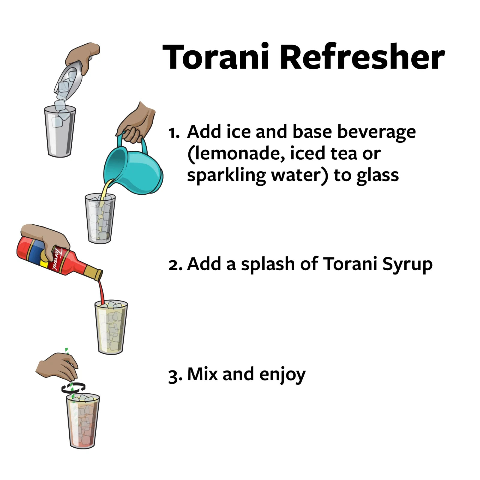 Torani Original Raspberry Syrup, Authentic Coffeehouse and Soda Syrup, 25.4 oz