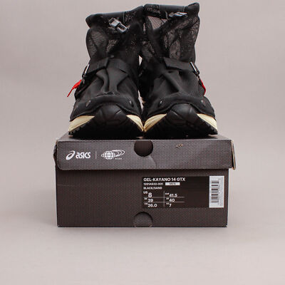 Pre-owned Asics X Beams Japan Gel-kayano 14 Gtx Gore-tex Black Mosquito Net 1201a532-001