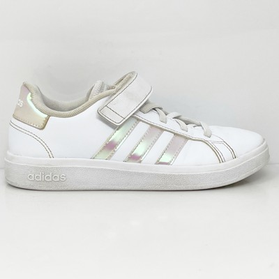 

Adidas Girls Grand Court 2.0 GY2327 Белая повседневная обувь Кроссовки Размер 2.5, Белый, Grand Court 2.0