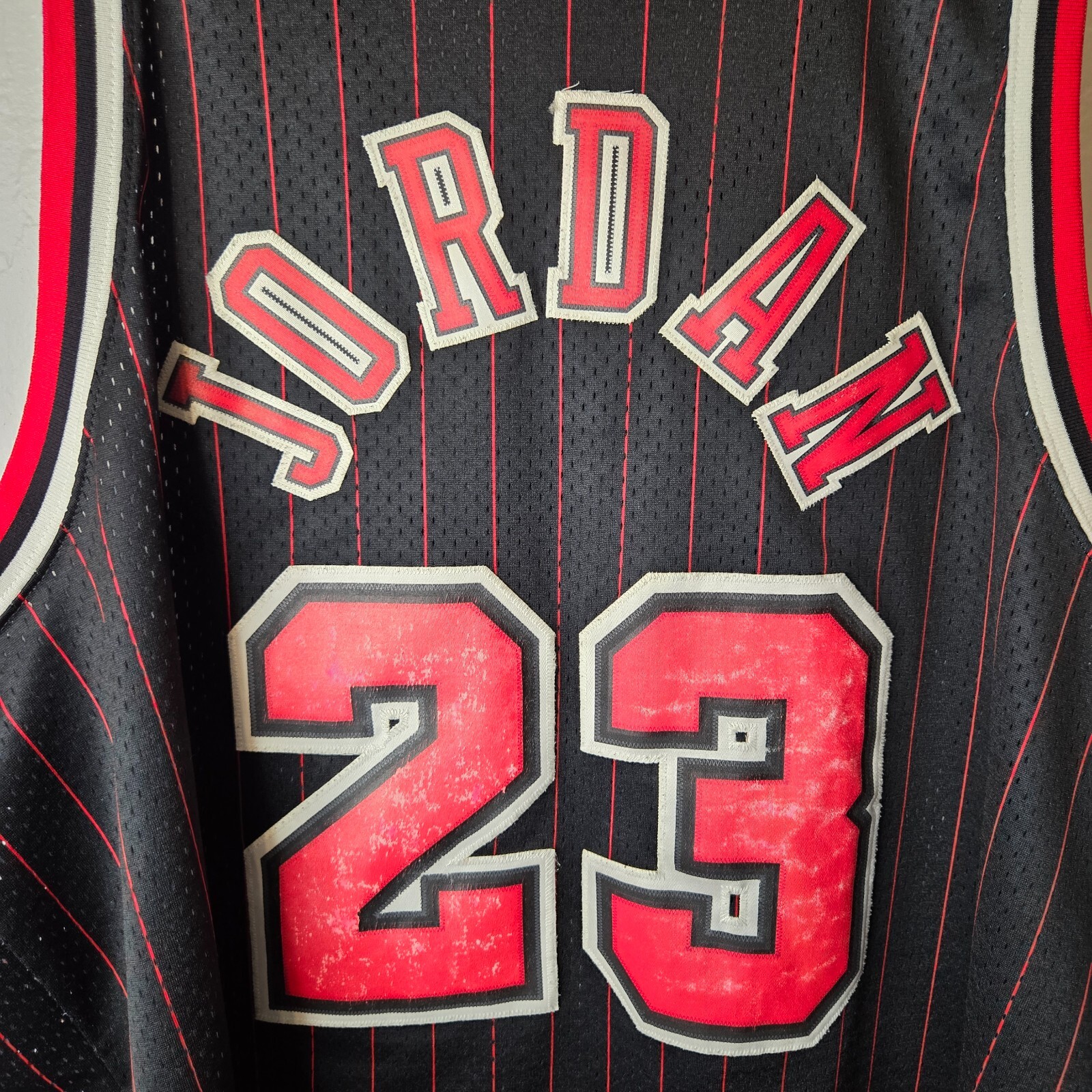 Nike Black Chicago Bulls Michael Jordan #23 NBA Men's Basketball