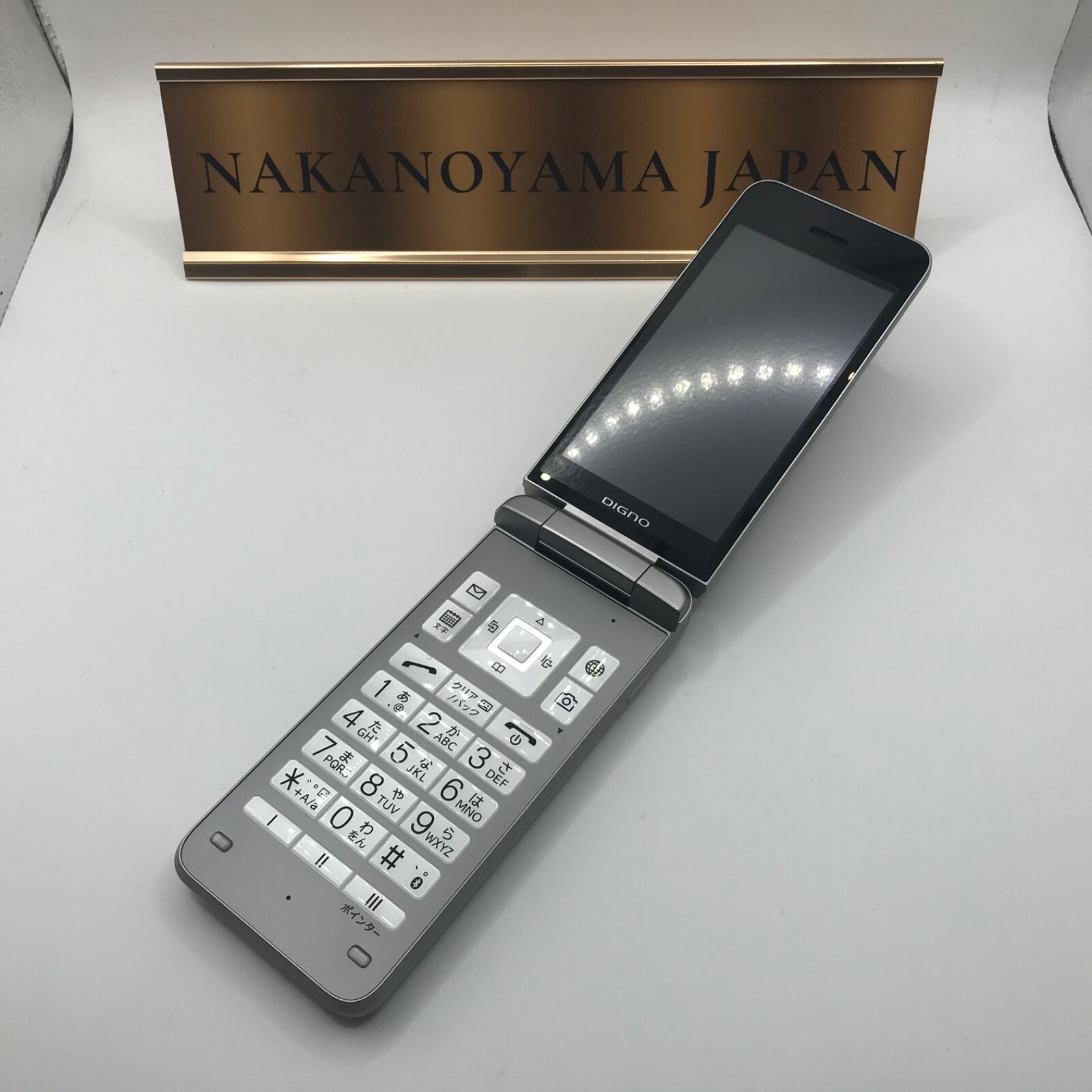 美品！！　DIGNOケータイ4 NPA202KC KYOCERA A202KC DIGNO KEITAI 4 FLIP PHONE ANDROID Black
