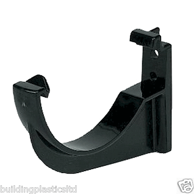 Mini Small Guttering and Fitting Black for shed,porches 