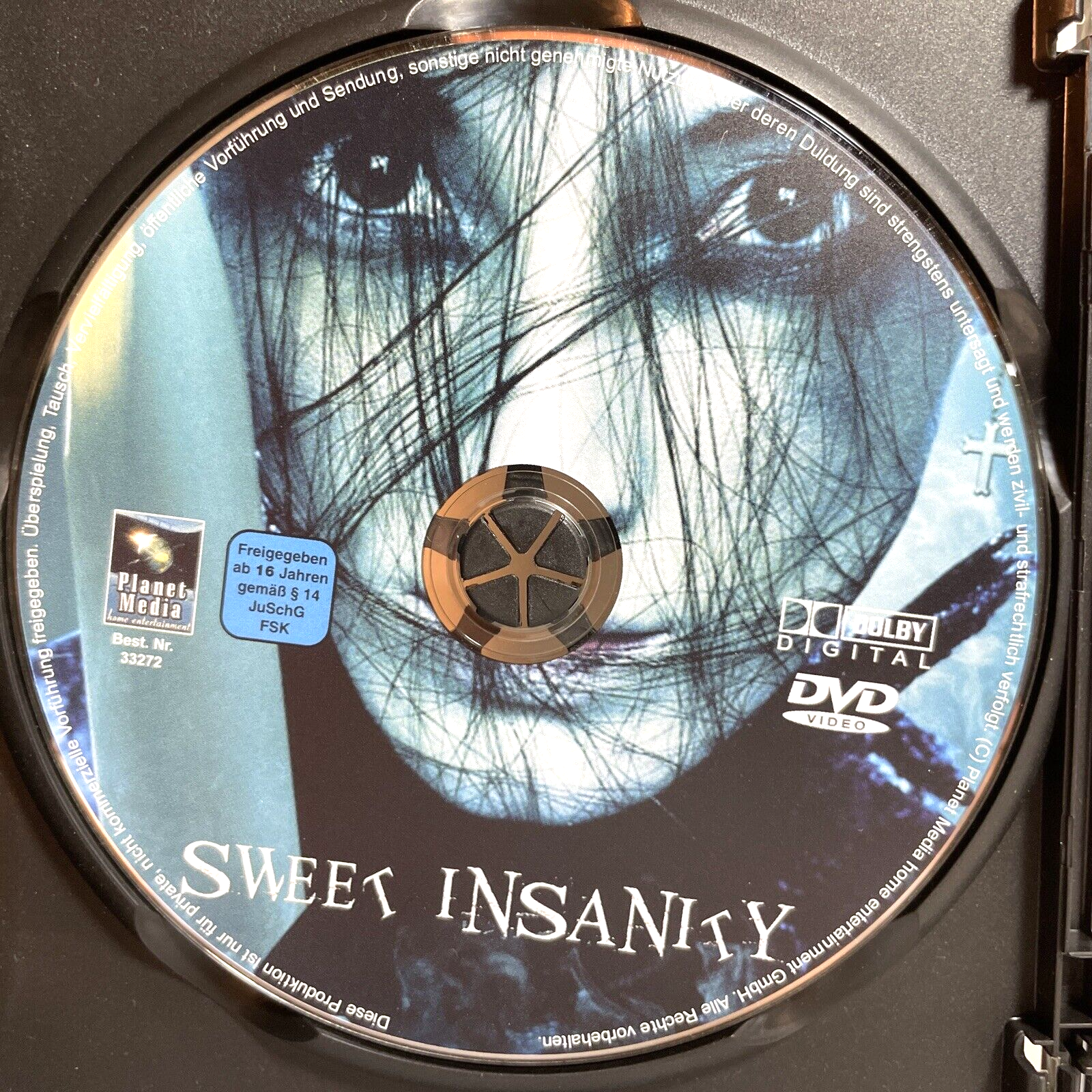 SWEET INSANITY (2006) DVD PAL Region 2 - Horror Thriller *Disc