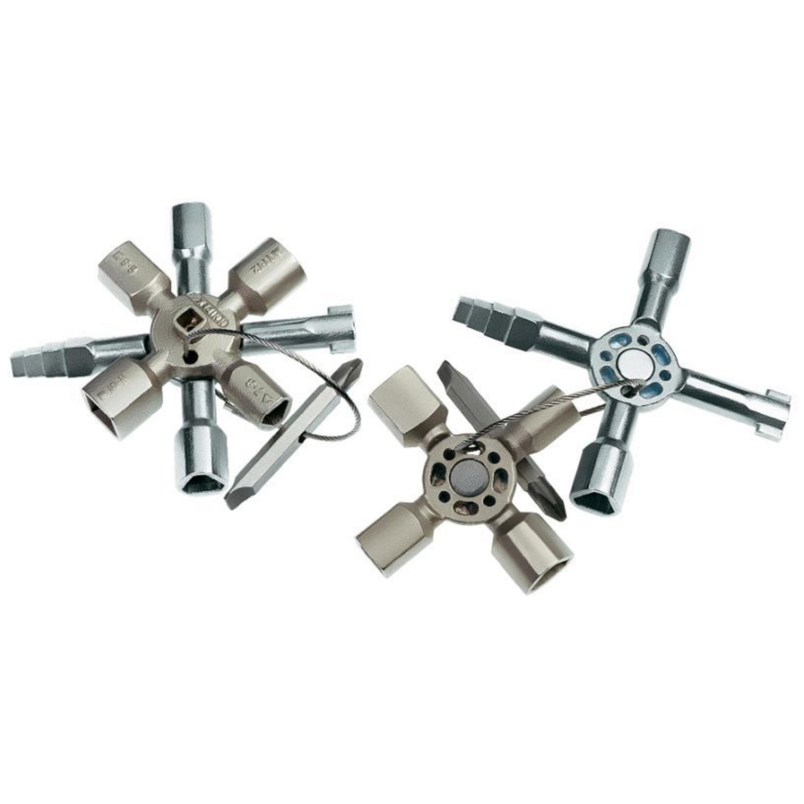 Knipex 001101 Twin Key Multifunctional Switchboard Shut Off Key