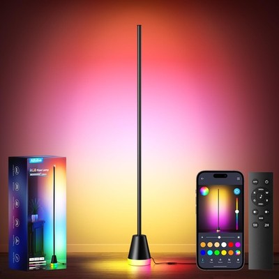 Alfolive RGB Floor Lamp, Smart LED Corner Lamp for Living Room...