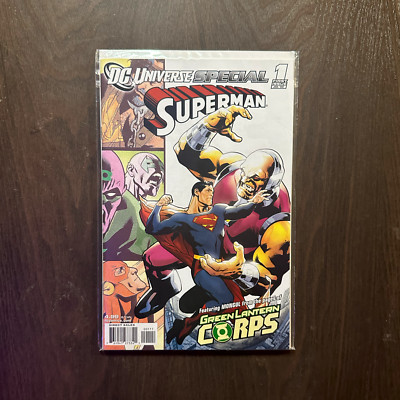 DC Universe Special: Superman #1: DC Comics 2008 NM, Mongul, Green Lantern Corps