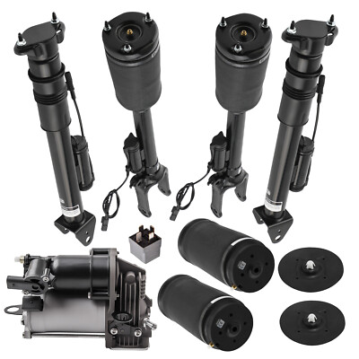 7x Luftfederung Vorne Hinten Stoßdämpfer Kompressor for Mercedes-Benz W164 X164