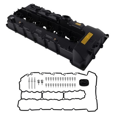 Valve Cover with Gasket for BMW N54 3.0L Twin Turbo Models 11127565284