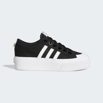 adidas Originals Nizza Shoes eBay White | / in Black Platform