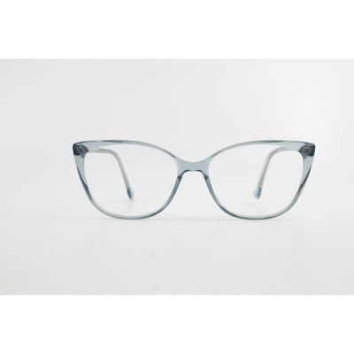 Warby Parker WP 20217 BL Blue Cat Eye Eyeglass Frames 53-15-140 Womens Eyewear