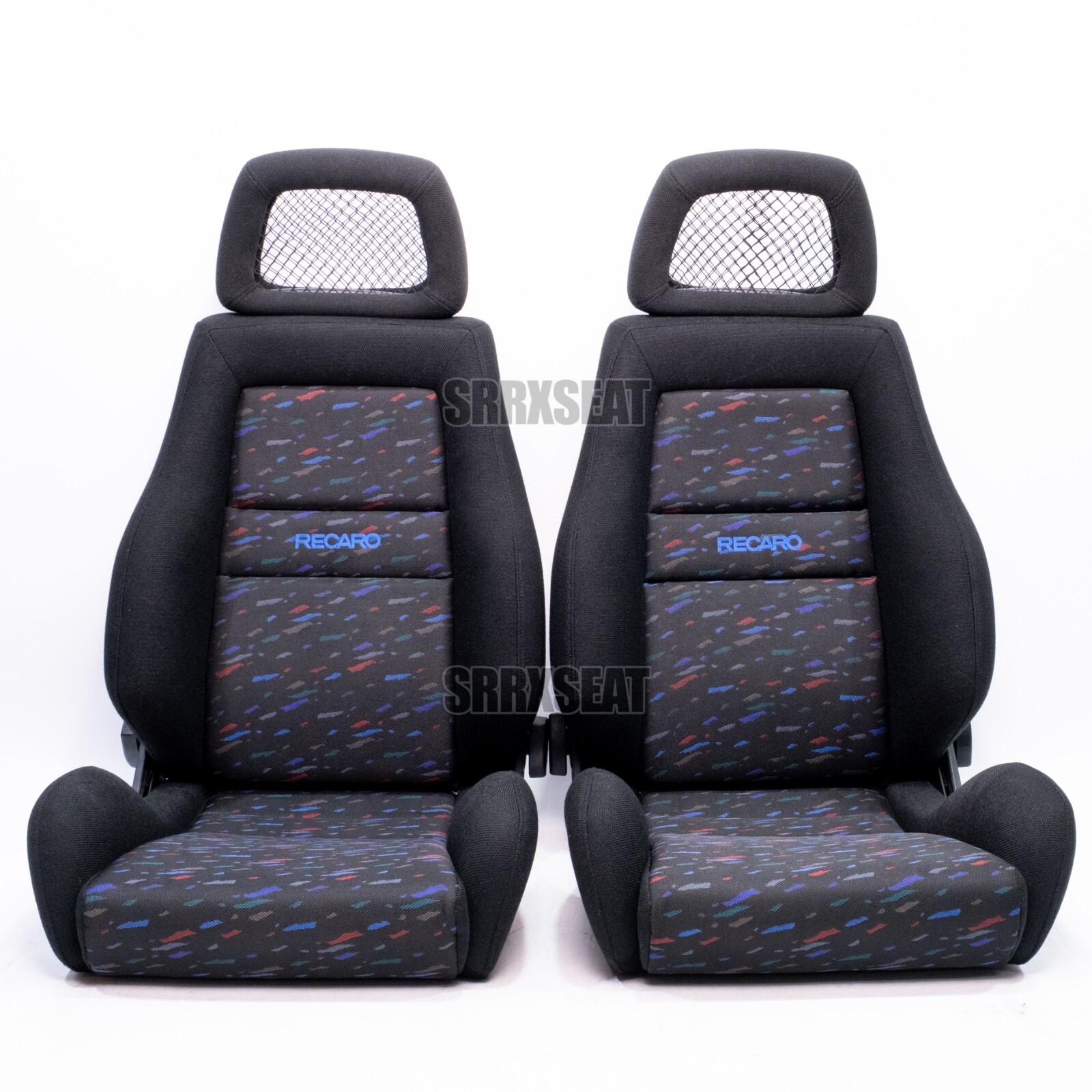 Authentic Recaro LSB Confetti Front Seat Full Set | Cloth