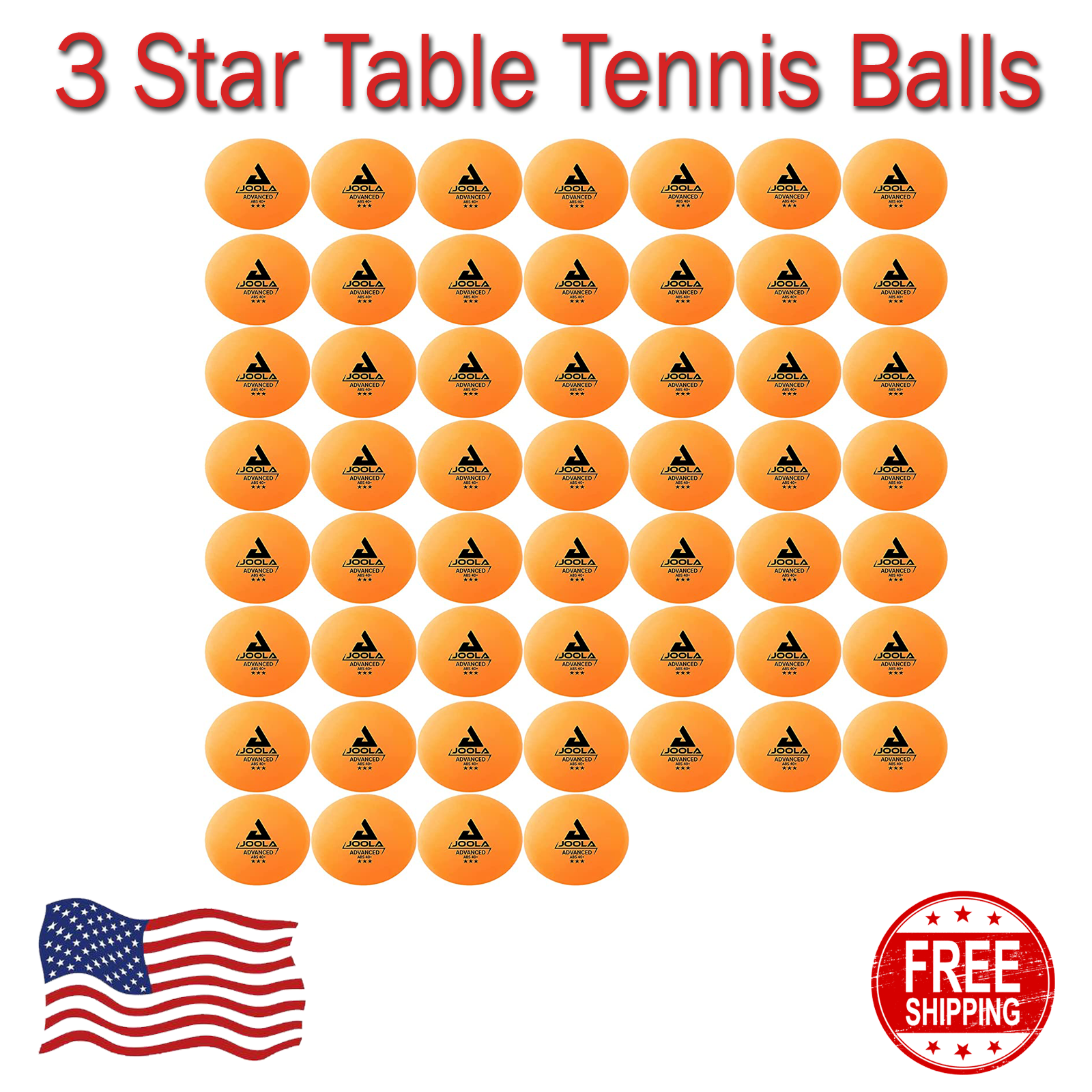 Tennis Balls 40mm Regulation Bulk Ping Pong Balls Us