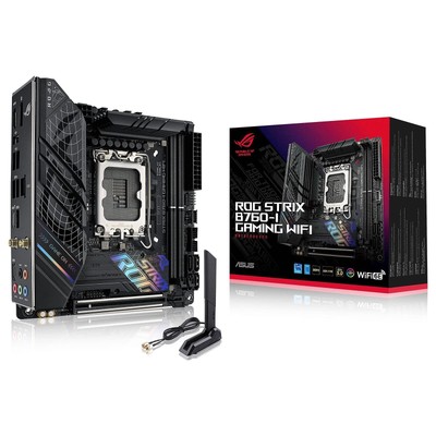 ASUS ROG Strix B760-I Gaming WiFi 6E Intel  B760(13th and 12th Gen)LGA 1700 m...