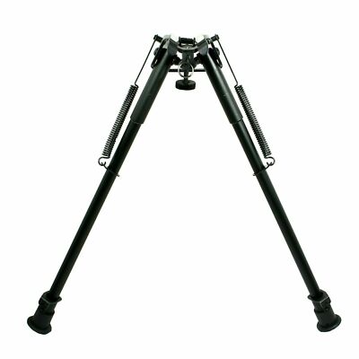 13" to 23" Long Hunting Rifle Bipod - Adjustable Legs Sling Swivel Mount