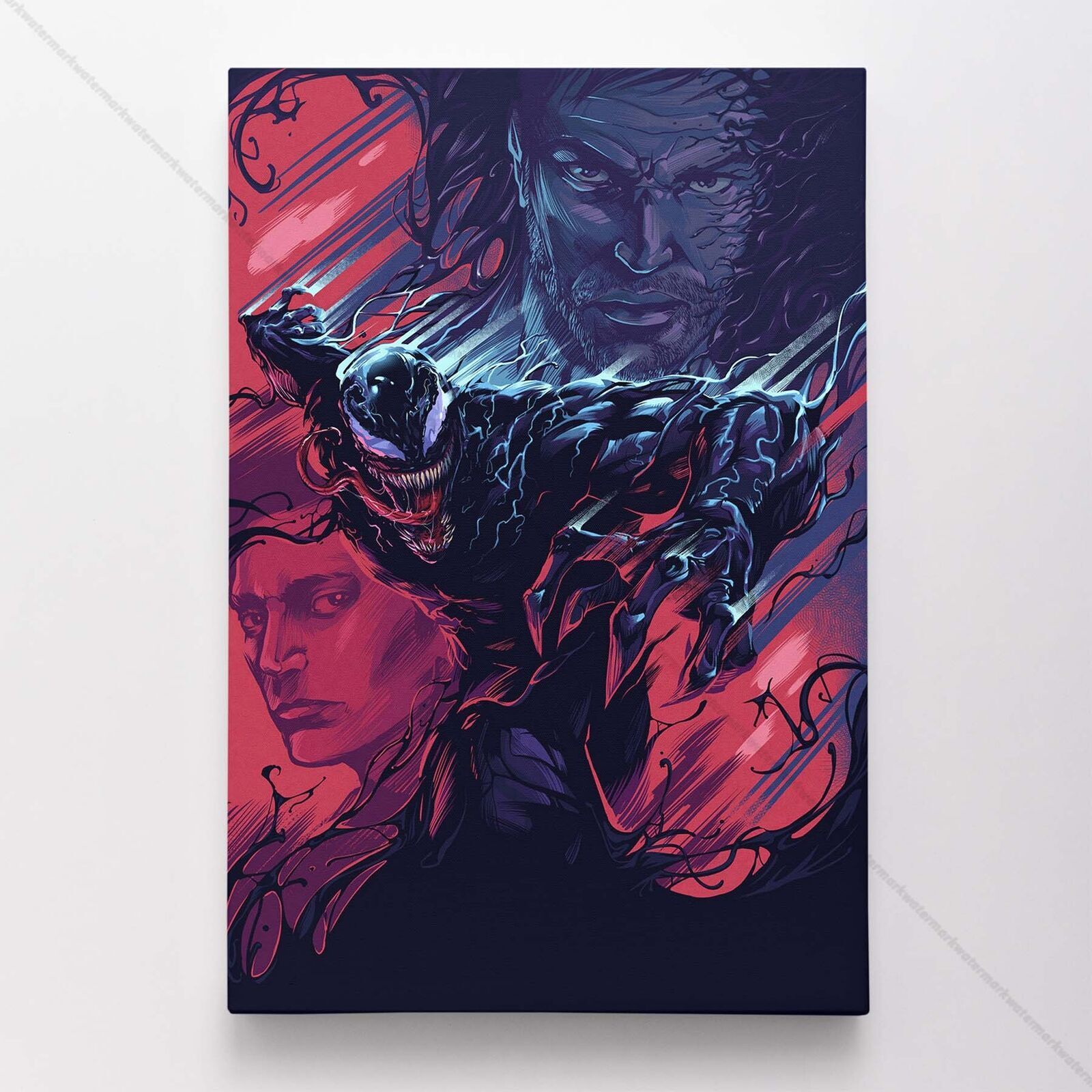 Venom Poster Canvas Movie Marvel Superhero Comic Tom Hardy Art Print #1107