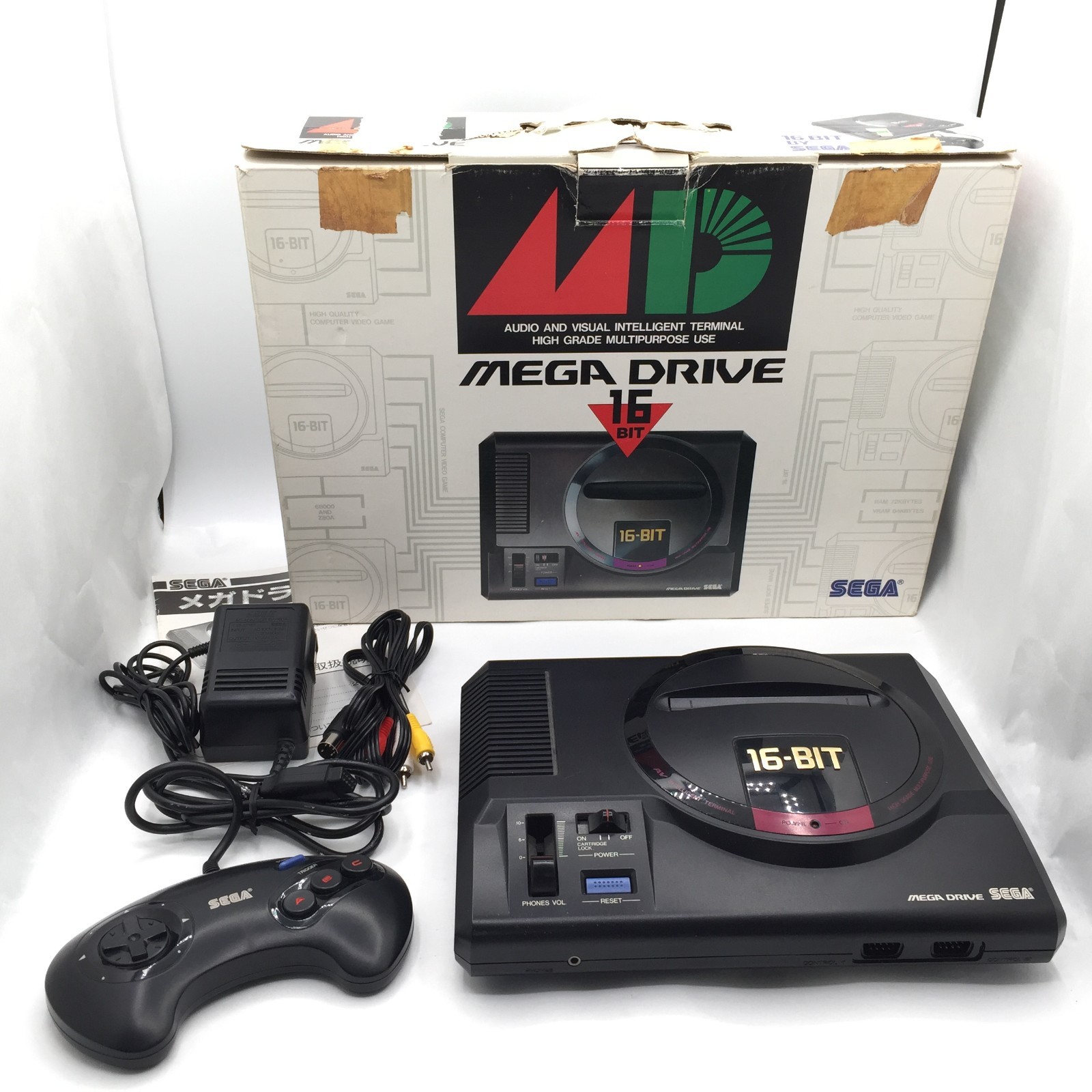 8-109☆1円～当時物 SEGA HAA-2510 MEGA DRIVE メガドライブ NEO GEO