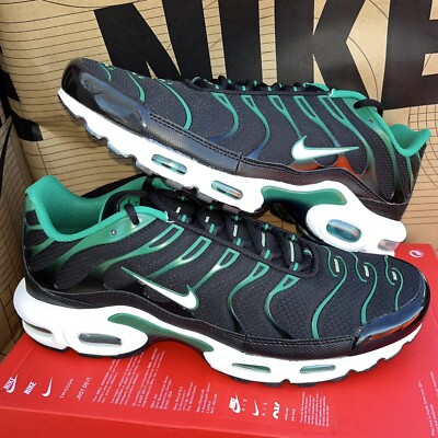 NEW Nike Air Max Plus Black Malachite Green White Men's Size 10 DM0032-009