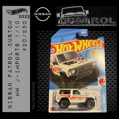 Nissan Patrol Custom / HW J-Imports / Hot Wheels 2023 A Case #20 1/10 New